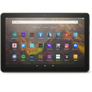 Amazon Fire HD 10 tablet, 10.1", 1080p Full HD, 32 GB, Olive w/free case I